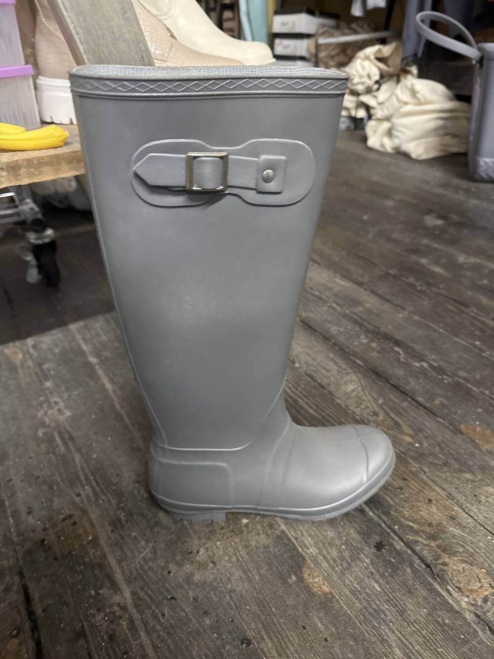 NEW BAMBOO women's padinton boot in grey